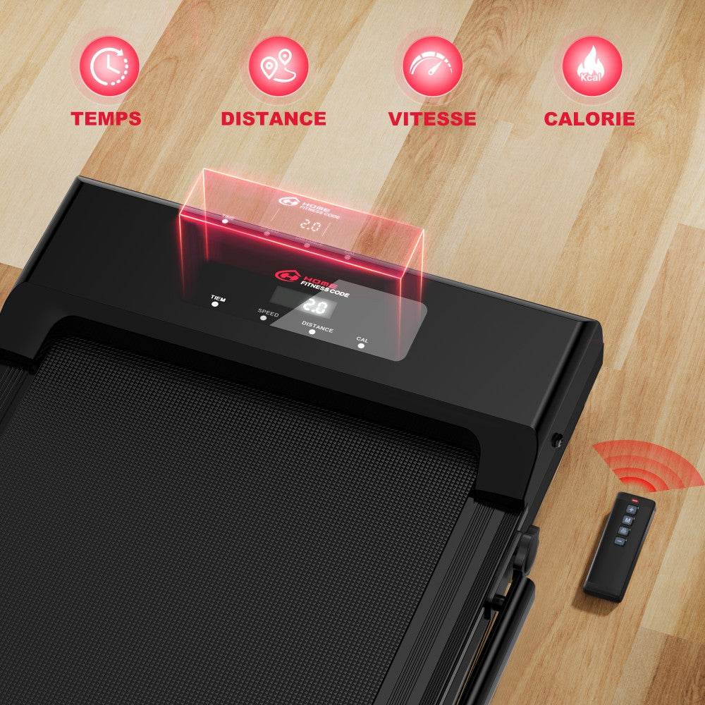Tapis de Course C1, Vitesse 1-10KM/H, 5% Inclinaison Manuelle