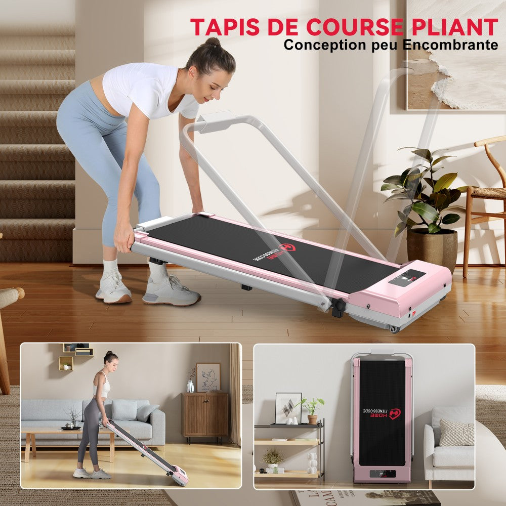 Tapis de Course C1, Vitesse 1-10KM/H, 5% Inclinaison Manuelle