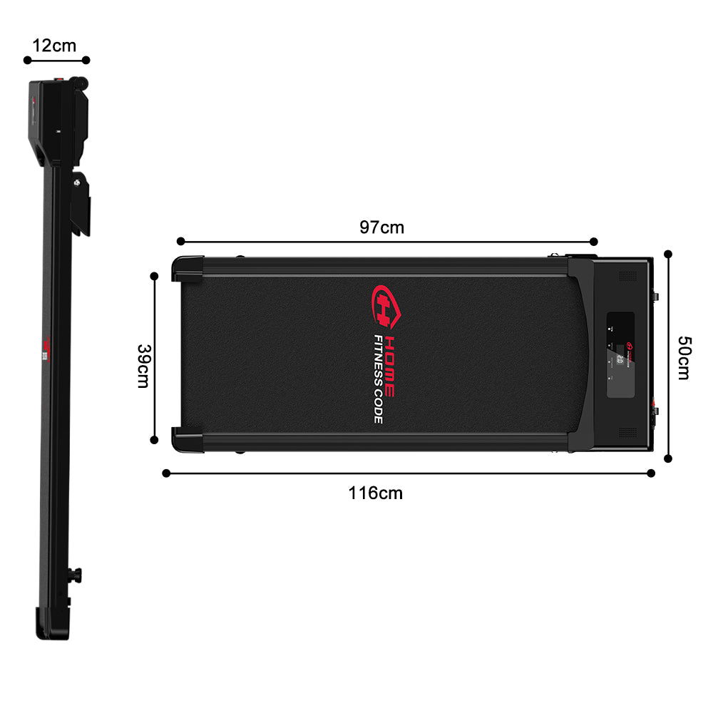 Tapis de Course C1, Vitesse 1-10KM/H, 5% Inclinaison Manuelle