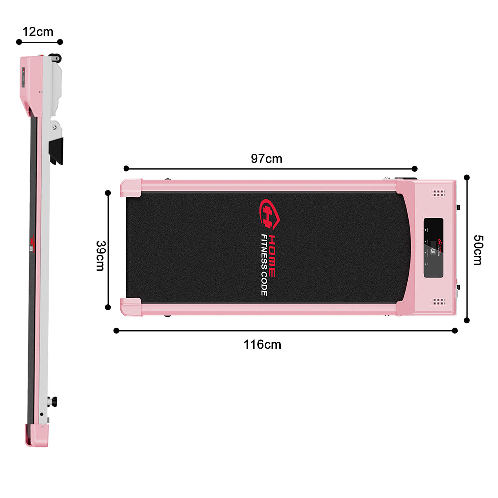 Tapis de Course C1, Vitesse 1-10KM/H, 5% Inclinaison Manuelle
