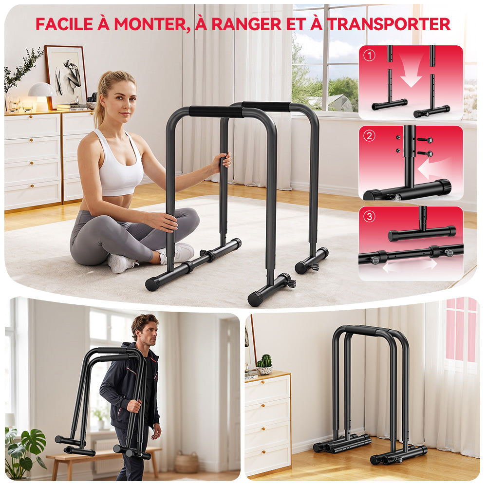 Station De Dips À Barres Parallèles