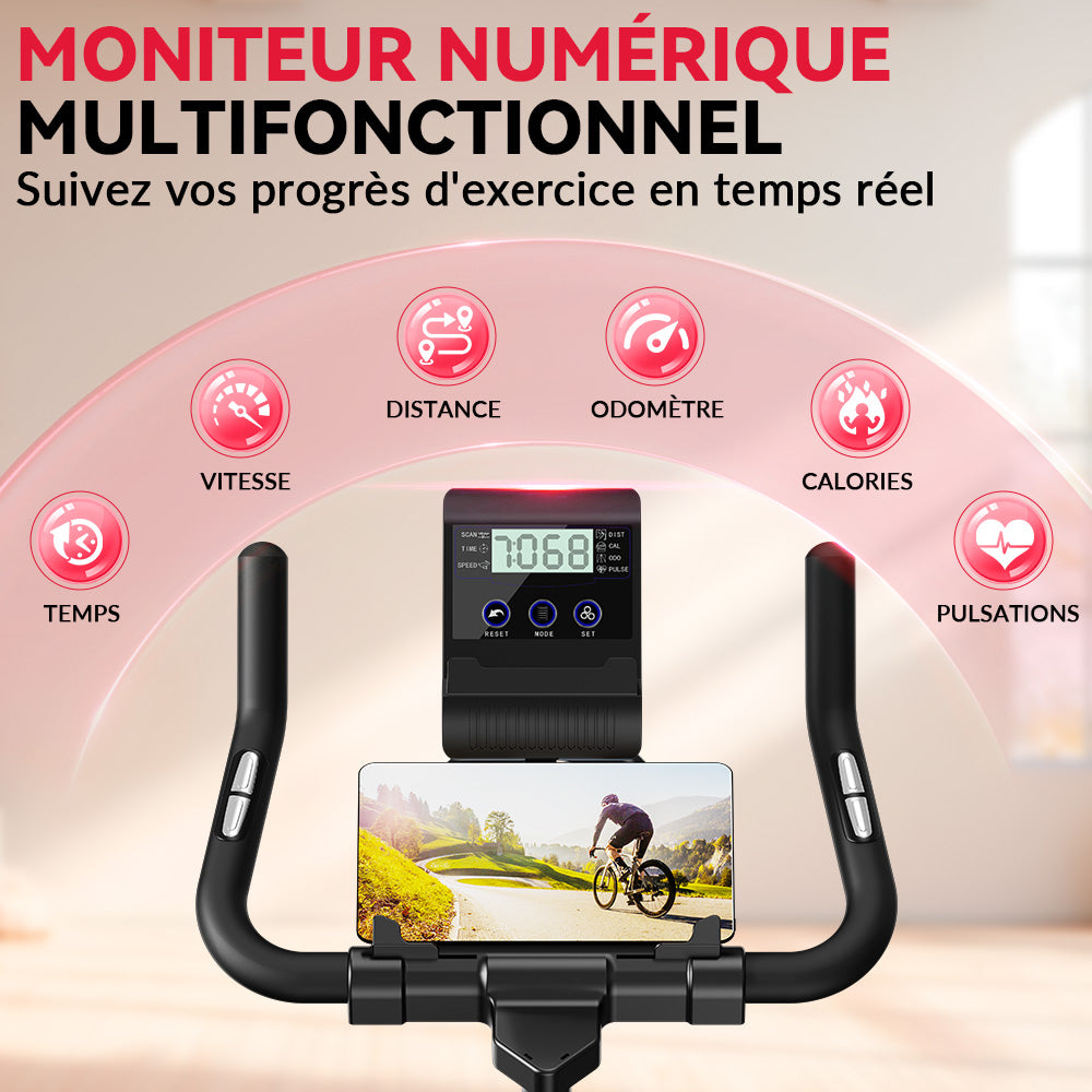 Vélo D'exercice Stationnaire (2025 Nouvelle Version)
