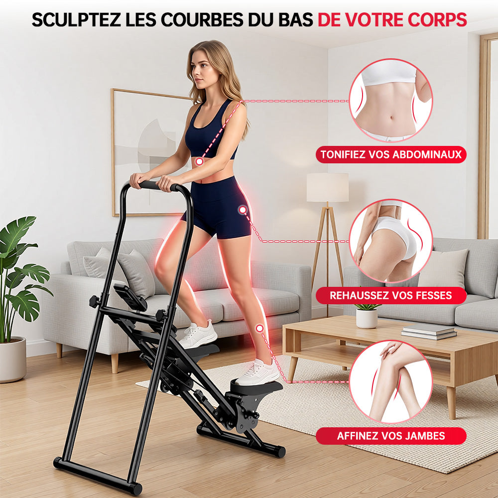 Stepper de Fitness Vertical Pliable