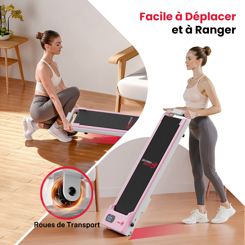 Tapis de Course T7, Vitesse 1-6KM/H, 5% Inclinaison Manuelle