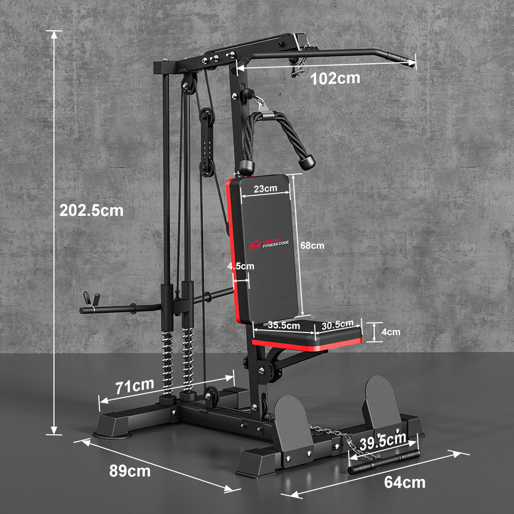 Machine à Câbles pour Tirage Latéral et Rameur LAT