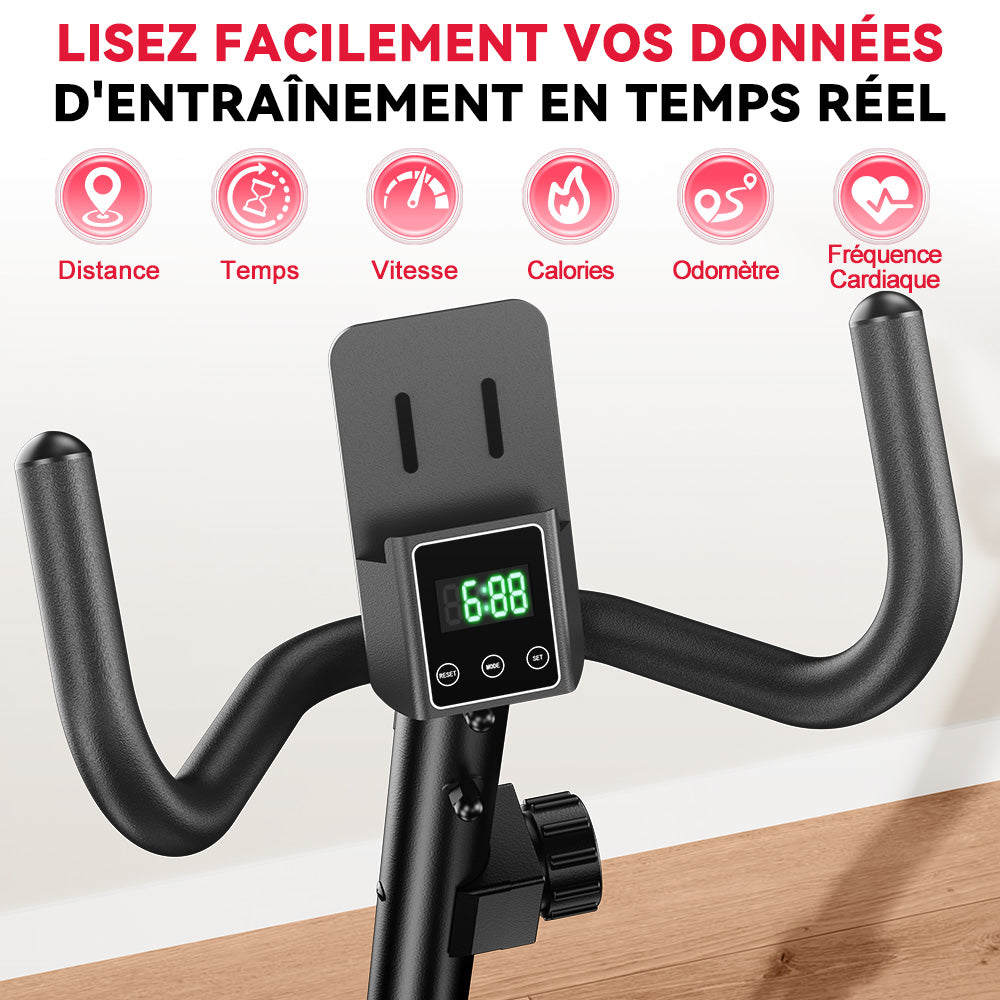 Vélo D'appartement Couché X1, 16 Niveaux de Résistance