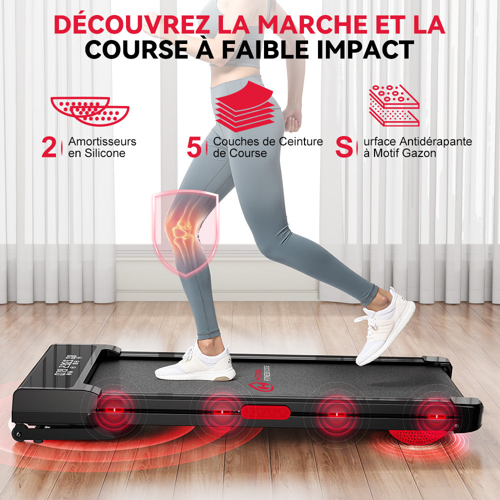 Tapis de Course Y3 avec Moteur sans Balais, Inclinaison Automatique de 12 %