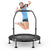 Trampoline Pliable Fitness 40 Pouces, Trampoline D'exercice pour Enfants et Adultes, Trampoline Rebondissant pour L'intérieur et L'extérieur