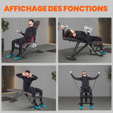 Banc de Musculation Pliable