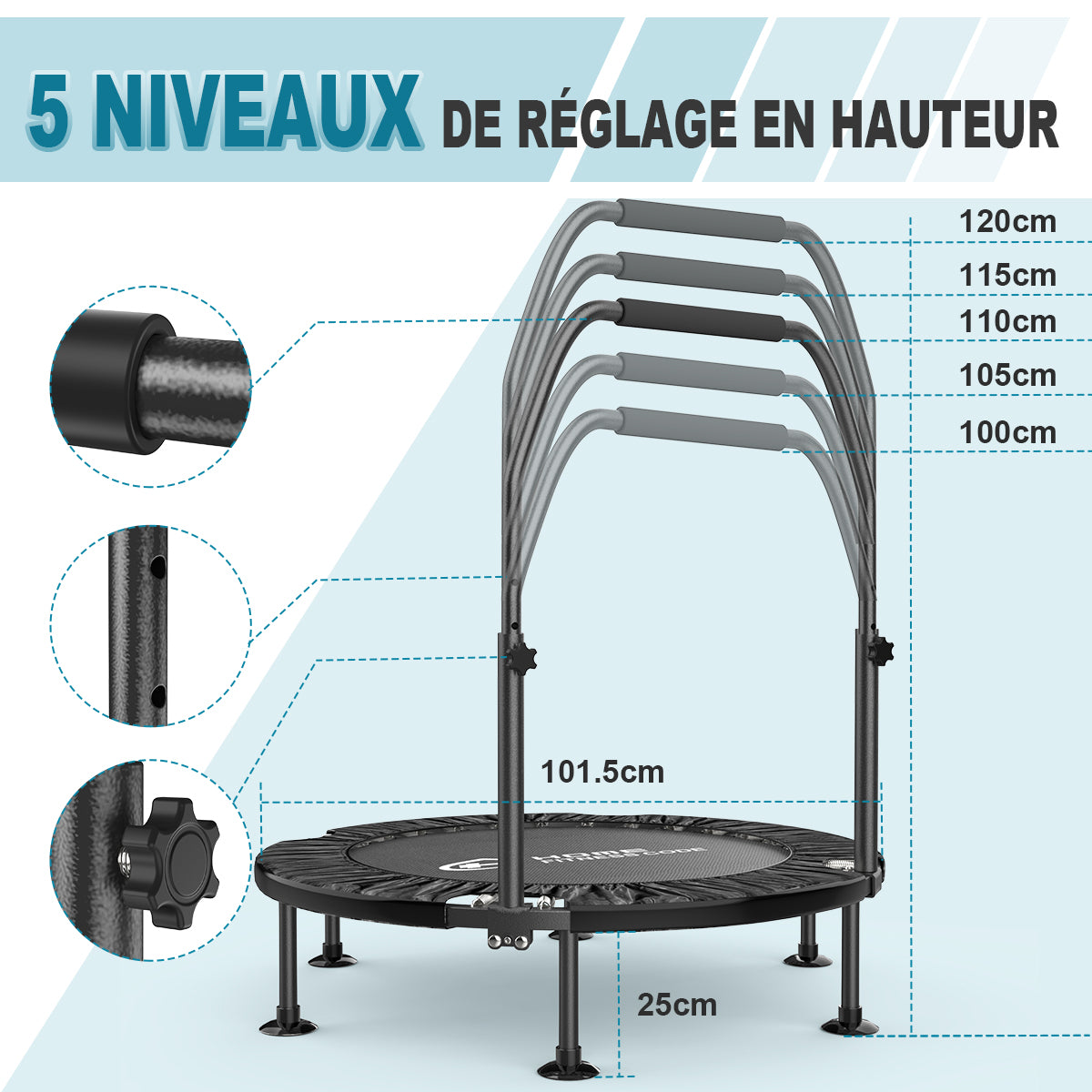 Trampoline Pliable 40 Pouces