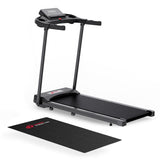 Tapis de Course Pliable A2, 1-12 KM/H, Bluetooth Musique et Application