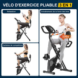 Vélo D'exercice Pliable, Résistance Magnétique