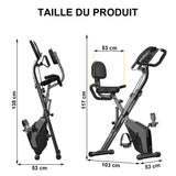 Vélo D'exercice Pliable, Résistance Magnétique