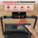 Tapis de Course Pliant C1, Vitesse 1-10KM/H, 5% Inclinaison Manuelle