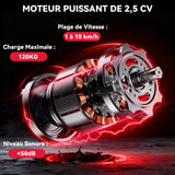 Tapis de Course C1, Vitesse 1-10KM/H, 5% Inclinaison Manuelle