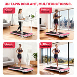 Tapis de Course C1, Vitesse 1-10KM/H, 5% Inclinaison Manuelle