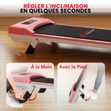 Tapis de Course C1, Vitesse 1-10KM/H, 5% Inclinaison Manuelle