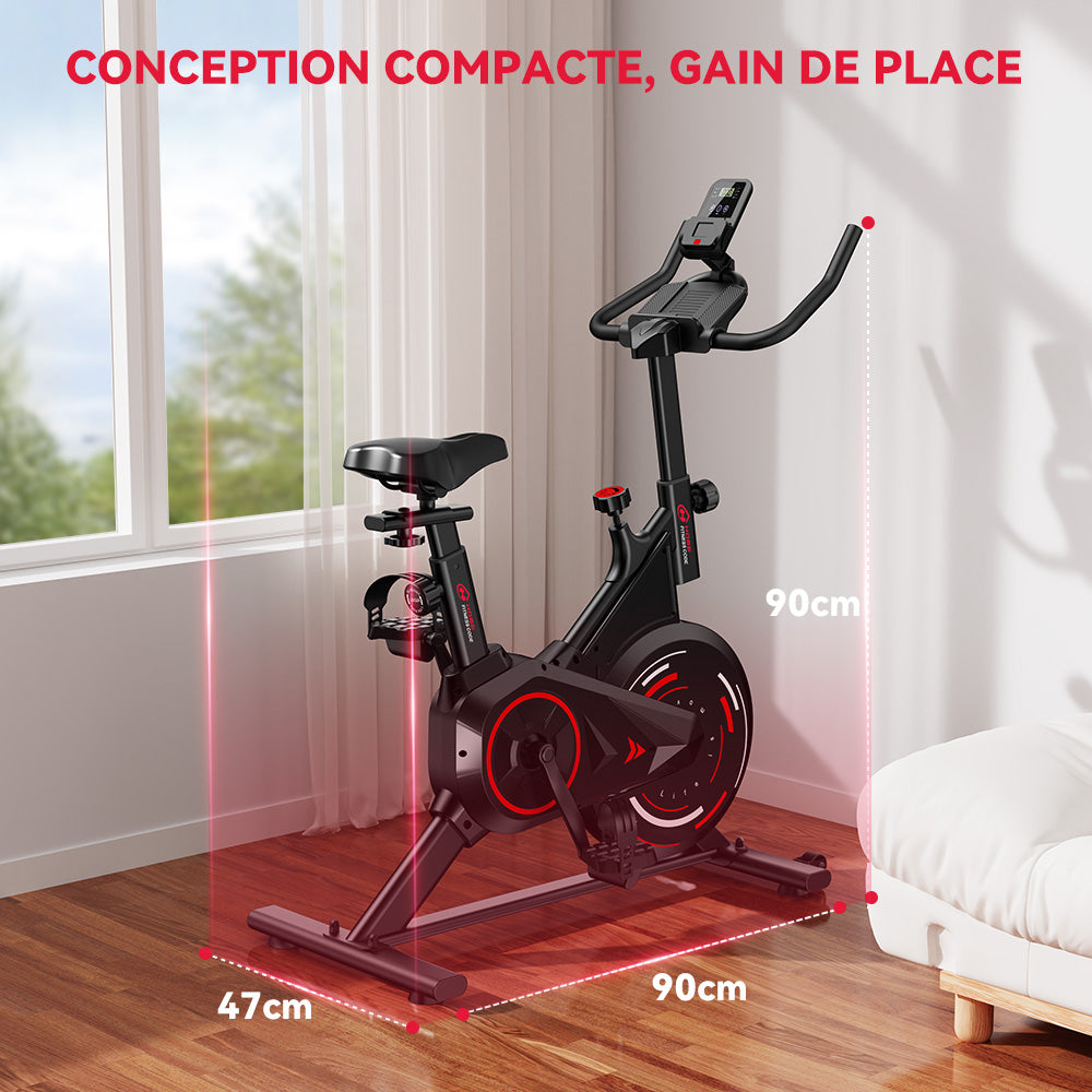 Vélo D'exercice Stationnaire C1, Volant 6 kg
