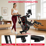 Vélo D'exercice Stationnaire C1, Volant 6 kg