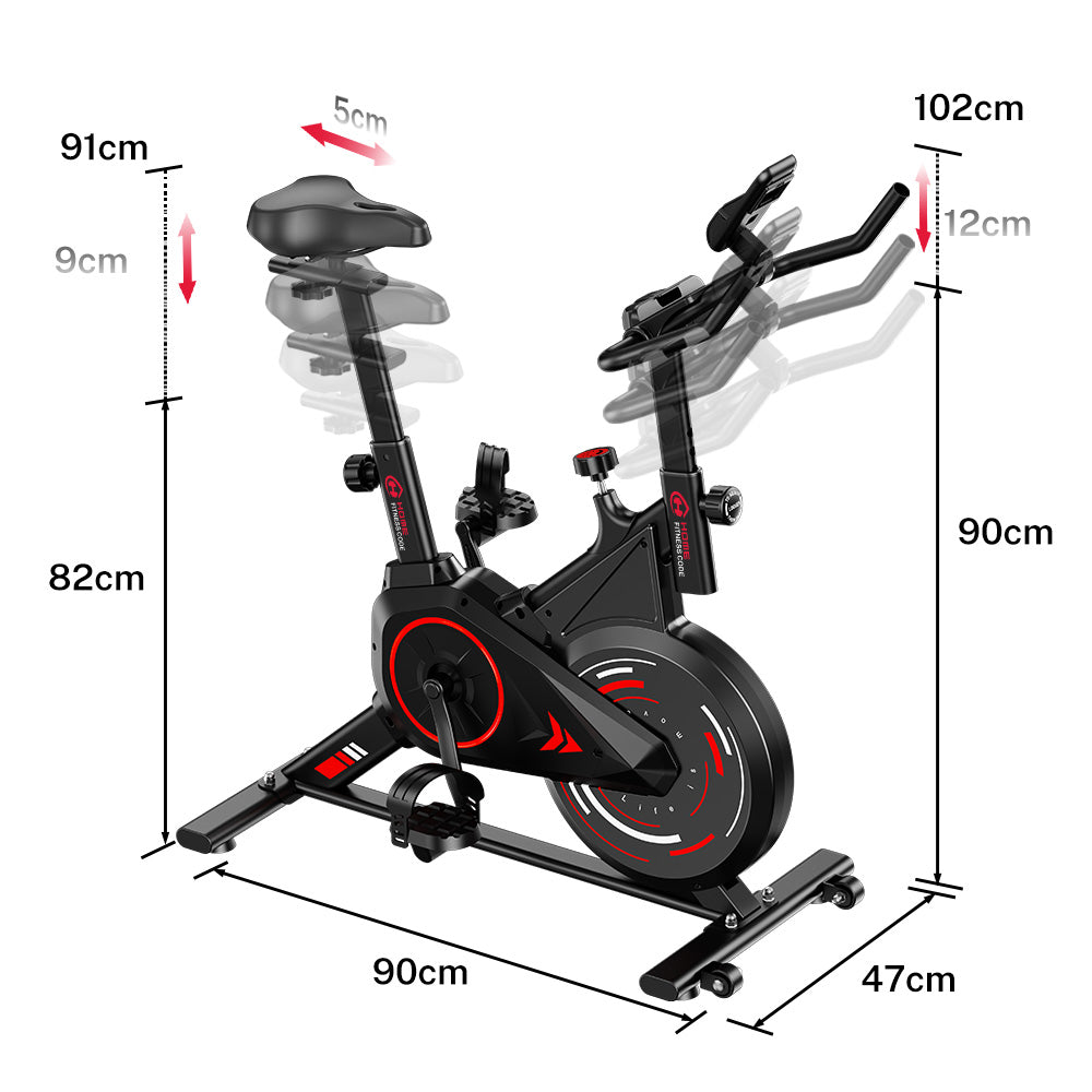 Vélo D'exercice Stationnaire C1, Volant 6 kg