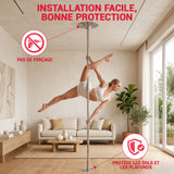Barre de Danse Fitness Réglable en Hauteur