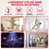 Barre de Danse Fitness Réglable en Hauteur