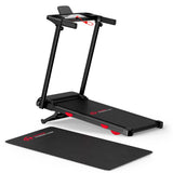 Tapis de Course Pliant Q5 avec Inclinaison, Moteur sans Balais, Vitesse 1-12KM/H