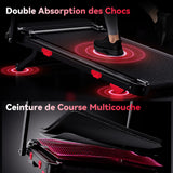Tapis de Course Pliant Q5 avec Inclinaison, Moteur sans Balais, Vitesse 1-12KM/H