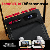 Tapis de Course Pliant T7, Vitesse 1-6KM/H, 5% Inclinaison Manuelle