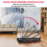 Tapis de Course Y3 avec Moteur sans Balais, Inclinaison Automatique de 12 %