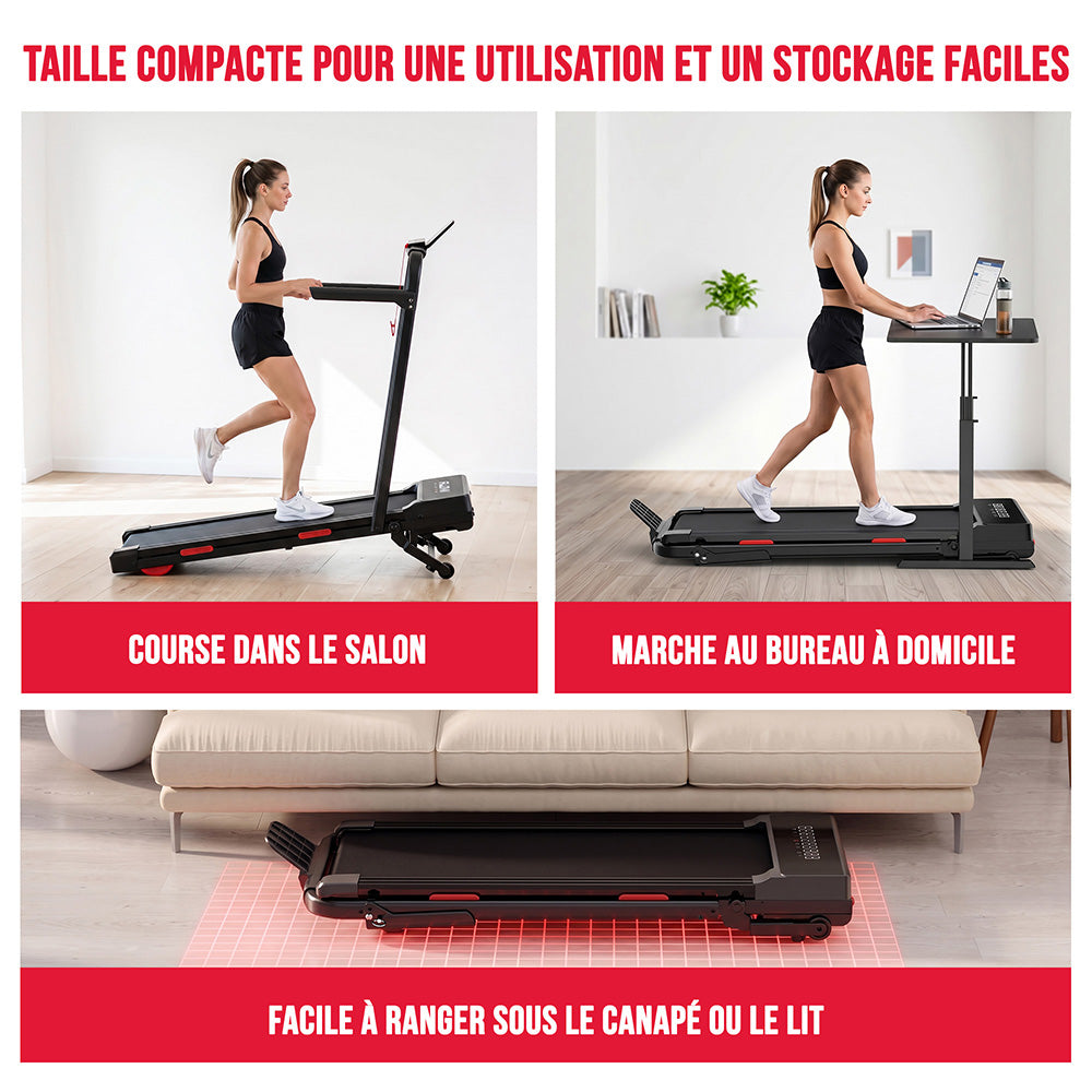 Tapis de Course Y5 avec Moteur sans Balais, 0% - 15 % Inclinaison Automatique
