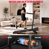Tapis de Course Y5 avec Moteur sans Balais, 0% - 15 % Inclinaison Automatique