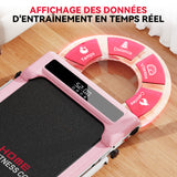 Tapis de Course Z3 avec Moteur Sans Balais, Vitesse 1-6 km/h, 5% Inclinaison Manuelle