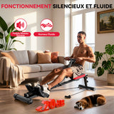 Rameur Hydraulique, Résistance à 12 Niveaux