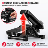 Mini Stepper Hydraulique avec Bandes de Résistance