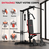 Machine à Câbles pour Tirage Latéral et Rameur LAT