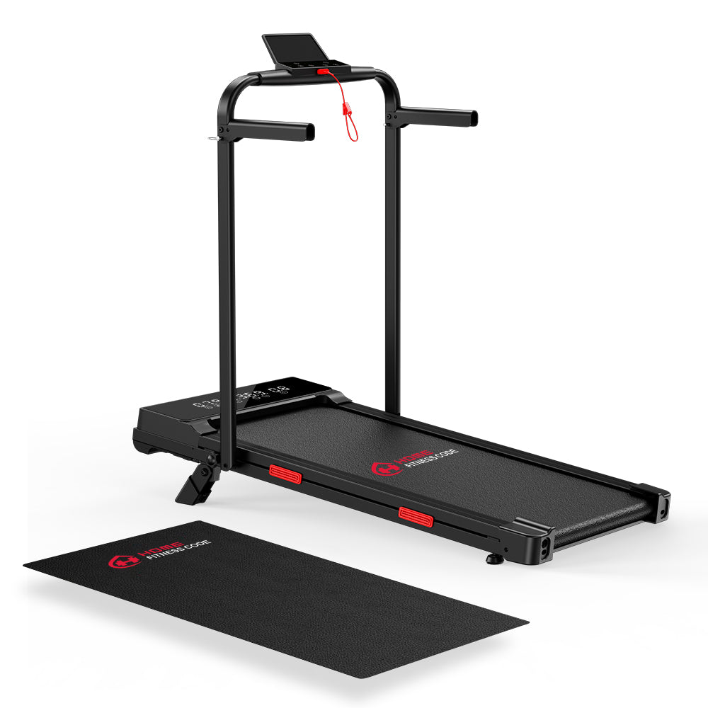 Tapis de Course Q2 Pro avec 5% Inclinaison Manuelle, Vitesse 1-10 km/h (Nouvelle Version)
