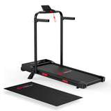 Tapis de Course Q2 Pro avec 5% Inclinaison Manuelle, Vitesse 1-10 km/h (Nouvelle Version)