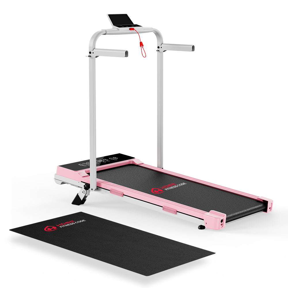 Tapis de Course Q2 Pro avec 5% Inclinaison Manuelle, Vitesse 1-10 km/h (Nouvelle Version)
