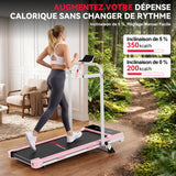 Tapis de Course Q2 Pro avec 5% Inclinaison Manuelle, Vitesse 1-10 km/h (Nouvelle Version)