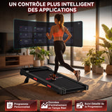 Tapis de Course Q2 Pro avec 5% Inclinaison Manuelle, Vitesse 1-10 km/h (Nouvelle Version)