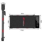 Tapis de Course Q2 Pro avec 5% Inclinaison Manuelle, Vitesse 1-10 km/h (Nouvelle Version)