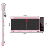 Tapis de Course Q2 Pro avec 5% Inclinaison Manuelle, Vitesse 1-10 km/h (Nouvelle Version)