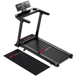 Tapis de Course Pliant Q8, Vitesse 1-12KM/H, Inclinaison Manuelle 5%