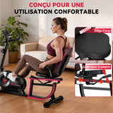 Vélo D'appartement Couché X1, 16 Niveaux de Résistance