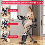 Vélo D'exercice Pliable, Résistance Magnétique
