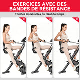 Vélo D'exercice Pliable, Résistance Magnétique