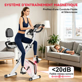 Vélo D'exercice Pliable, Résistance Magnétique