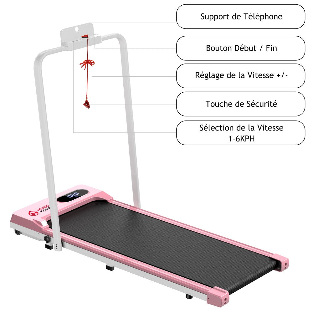 Tapis de Course S1, Vitesse 1-6KM/H