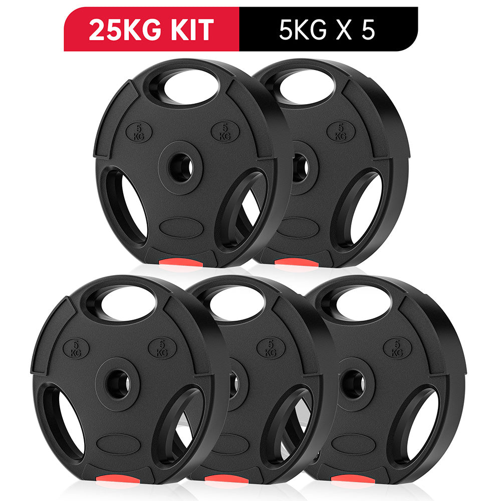 1 Pouce Disques de Musculation Standard, 5 x 5KG